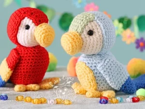 Vibrant Macaw Amigurumi Free Crochet Pattern