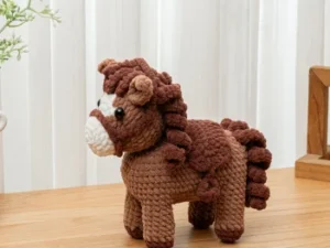 Sitting Horse Amigurumi — Free Crochet Pattern