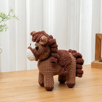 Sitting Horse Amigurumi — Free Crochet Pattern