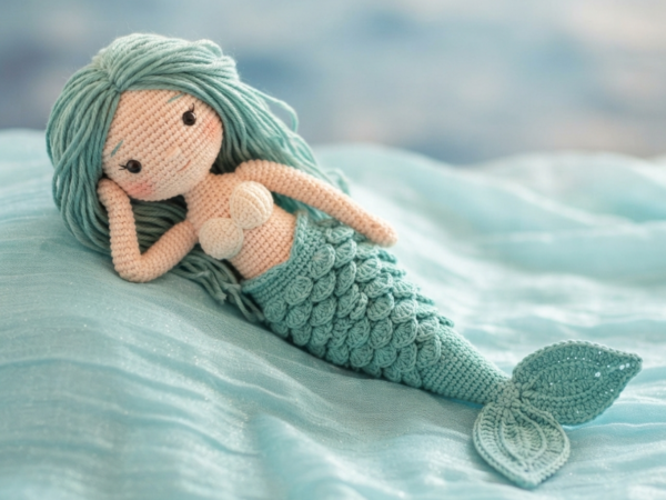 Coral the Mermaid Amigurumi — Free Crochet Pattern