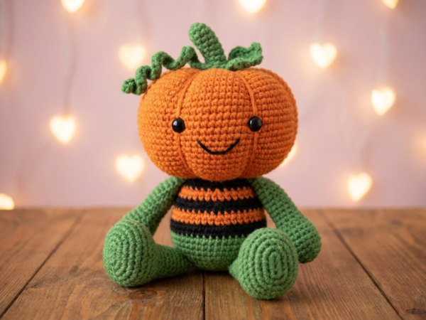 Sprout the Pumpkin Amigurumi — Free Crochet Pattern