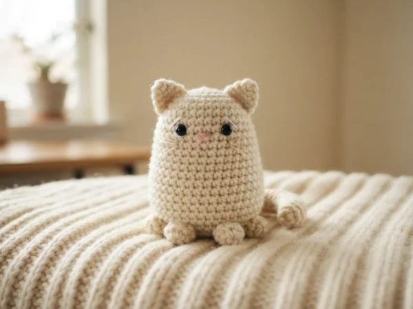 Chunky Loaf Kitty Amigurumi — Free Crochet Pattern
